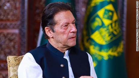 Pakistan's Imran Khan says world should give Taliban 'time' on human rights but fears unaided 'chaos'