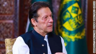 Pakistan's Imran Khan says world should give Taliban 'time' on human rights but fears 'chaos' without aid