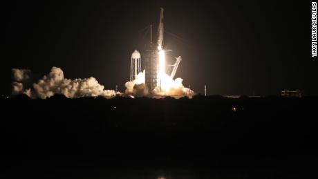 In pictures: SpaceX&#39;s historic all-tourist flight