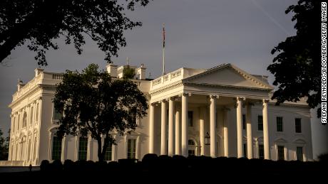 The White House in Washington, D.C., U.S., on Tuesday, April 27, 2021. President Biden and House Democrats are clashing over how much to prioritize an extension of an expanded tax credit for parents. 