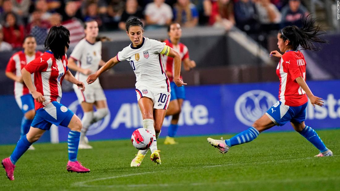 Carli Lloyd Scores Five Goals As Us Women Hammer Paraguay In Farewell 9392