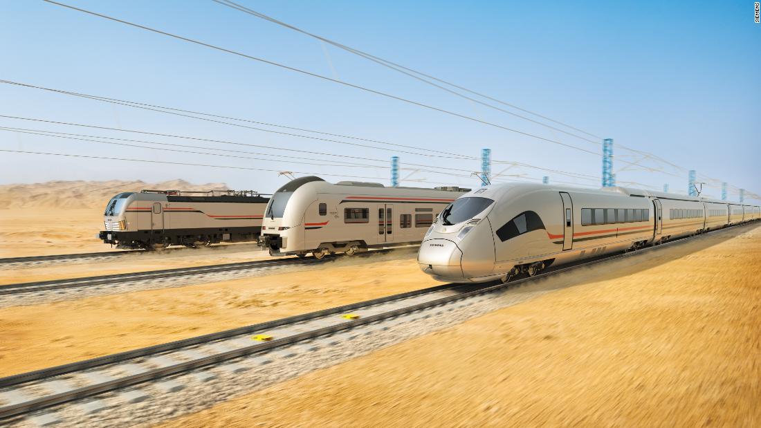 Egypt plans a $4.5 billion high-speed rail line