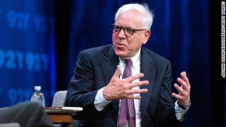 David Rubenstein, co-chief executive officer of the Carlyle Group LP, speaks during an interview on The David Rubenstein Show in New York, U.S., on Monday, Sept. 13, 2021.