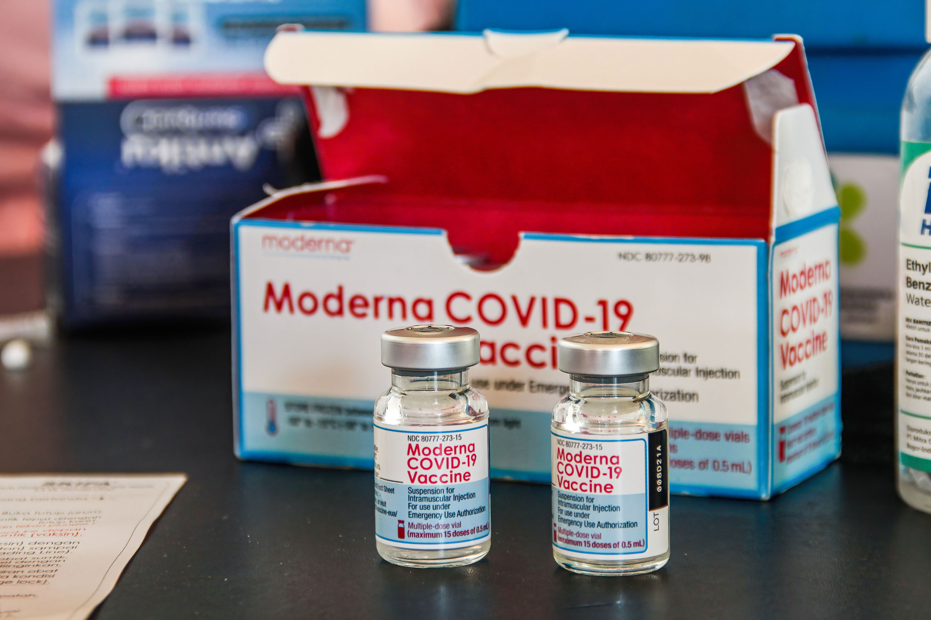 Moderna vaccine from which country