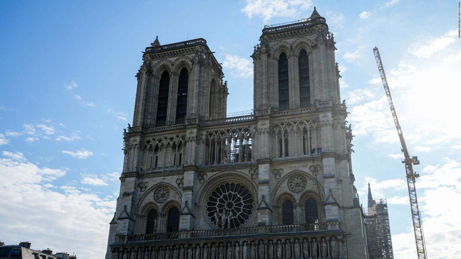 Sickness Refreshing raid Notre Dame cathedral in Paris will reopen in 2024, five years after  disastrous fire - CNN Style