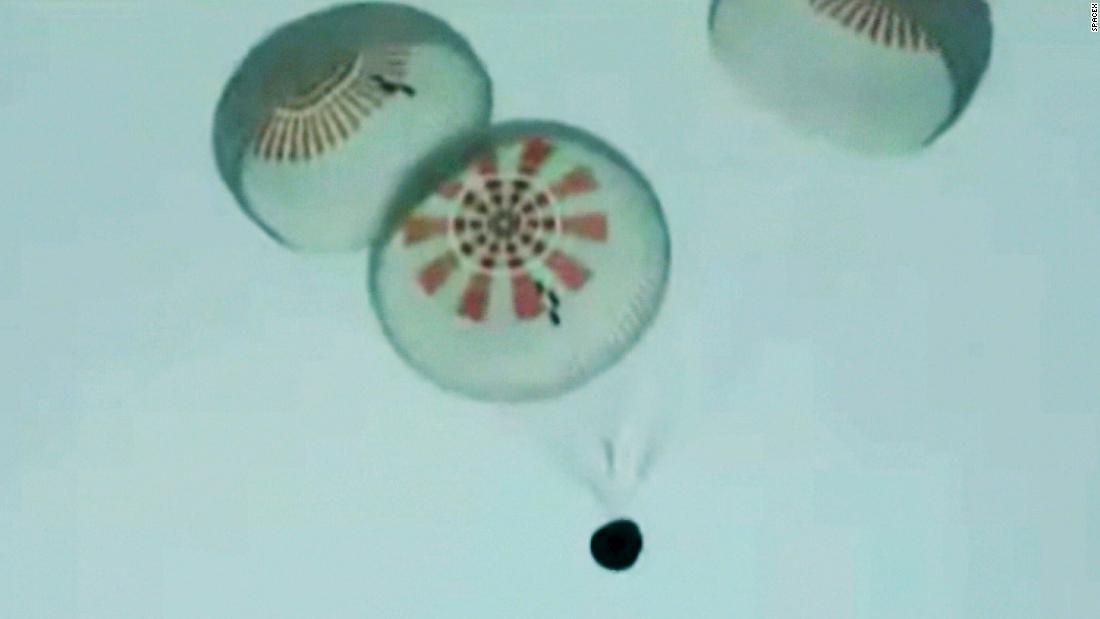 did spacex send civilians to space