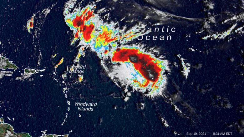 Tropical Storm Peter forms as the 16th Atlantic storm of 2021, continuing the busy tropical season