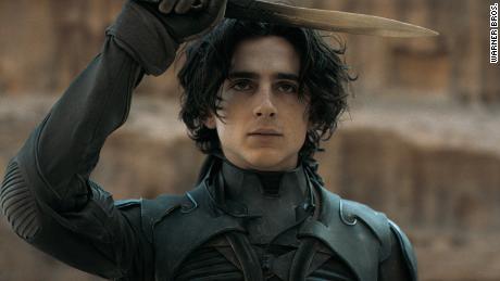 Timothée Chalamet as Paul Atreides in Denis Villeneuve&#39;s &quot;Dune,&quot; which received its North American premiere at the Toronto International Film Festival.