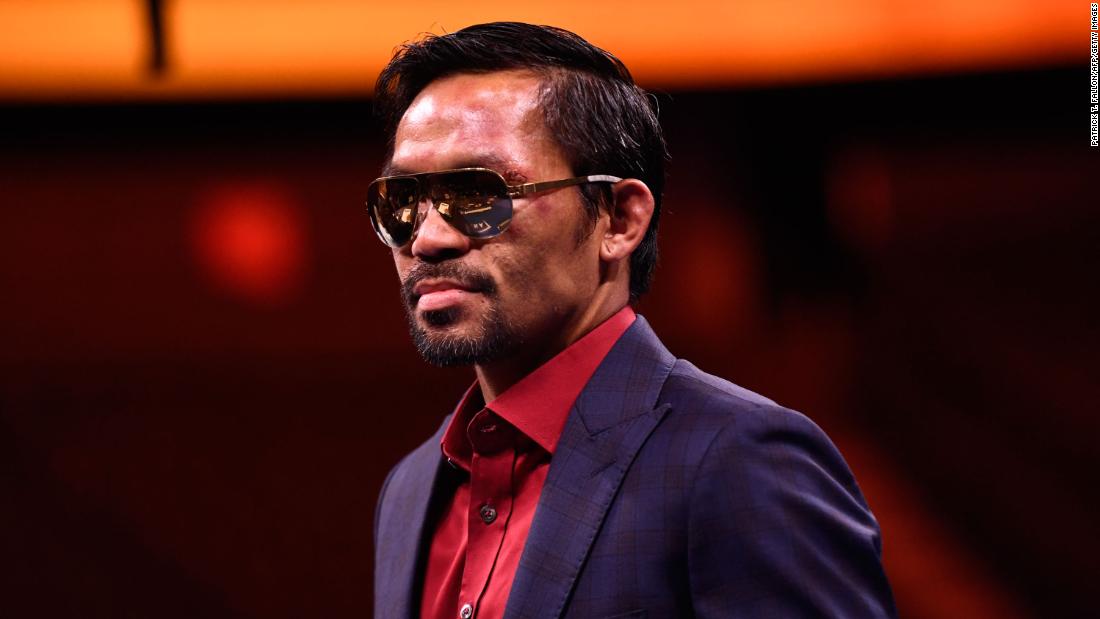 Manny Pacquiao says he will run for Philippine presidency in 2022