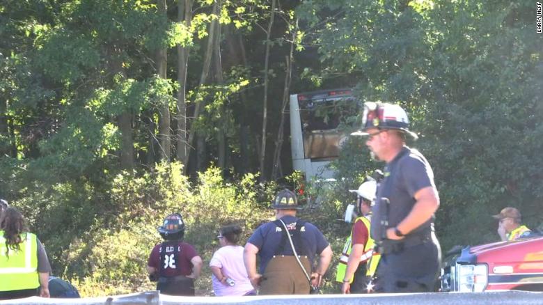 6 people are in critical condition and 24 others injured after a bus crash in Pennsylvania