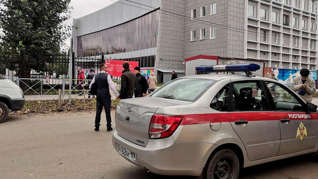 8 people killed in shooting at Russian university