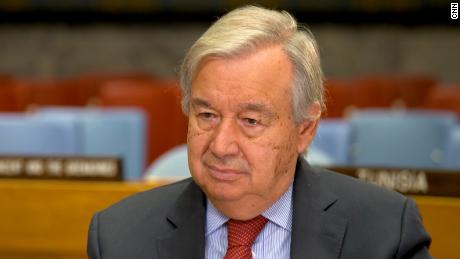 CNN speaks with the UN chief on Covid-19 ahead of UNGA