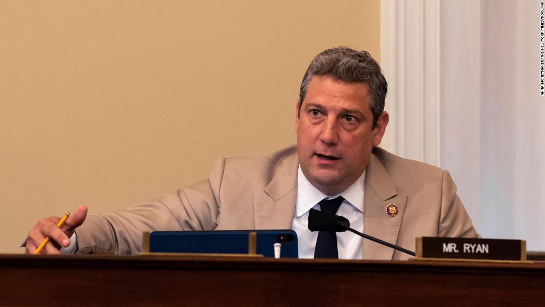 Rep. Tim Ryan says he has tested positive for Covid-19