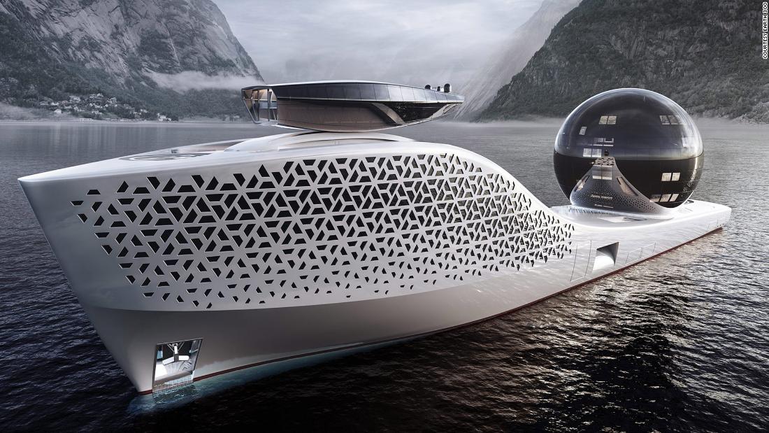 The nuclear megayacht designed to save the world