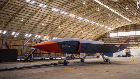 September 21, 2021 - The Boeing Loyal Wingman drone during the first flight tests in Australia in September.  Boeing plans to build the drone at its first final assembly plant to be built in Australia, its first outside the United States.