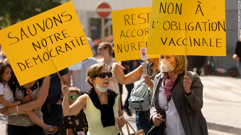 Pockets of low vaccine uptake remain in Europe. Here’s how 4 countries are dealing with them