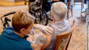 Vaccine protection against Covid-19 wanes over time, especially for older people, CDC says