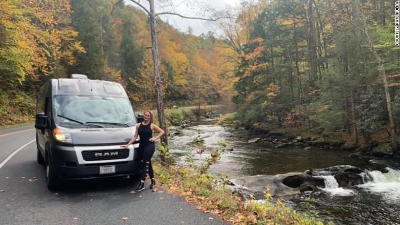 Katherine Kulpa has taken a few road trips with her boyfriend in a rented van. &quot;There are definitely parts of van trips that are tough,&quot; she says.