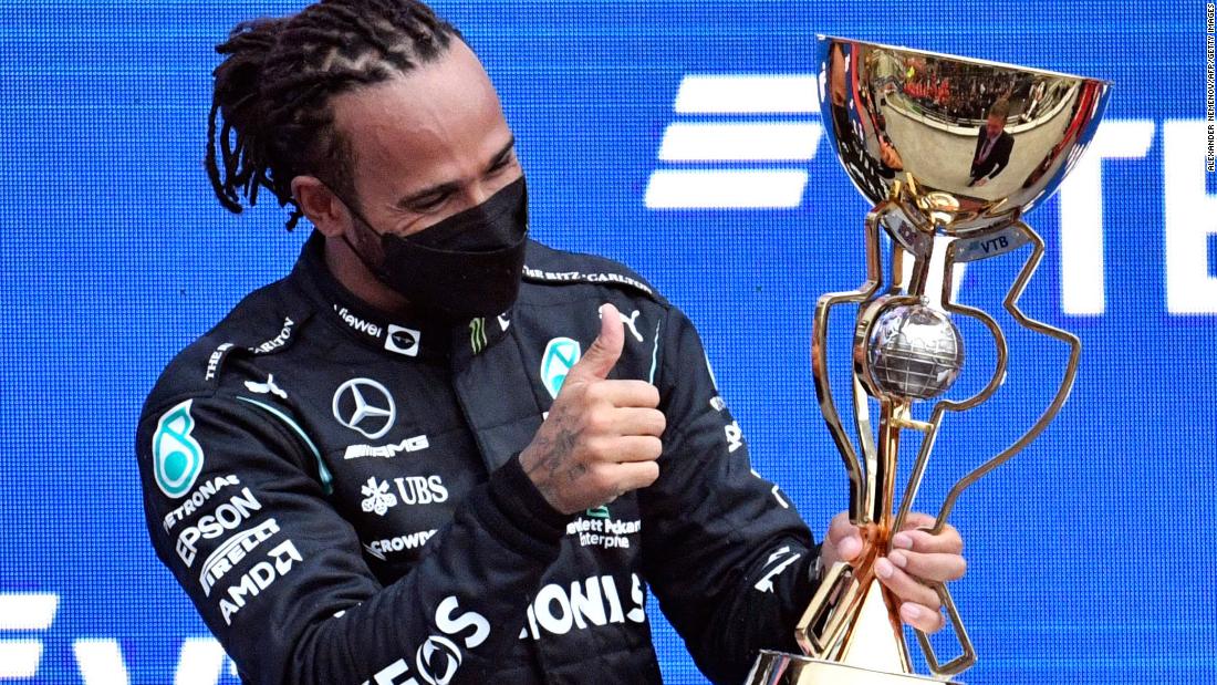 F1 results: Lewis Hamilton claims historic 100th Formula 1 victory at Russian Grand Prix