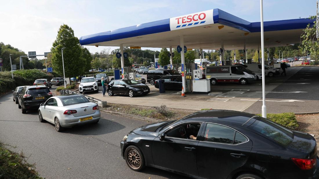 UK puts army on standby to deliver fuel as service stations run dry