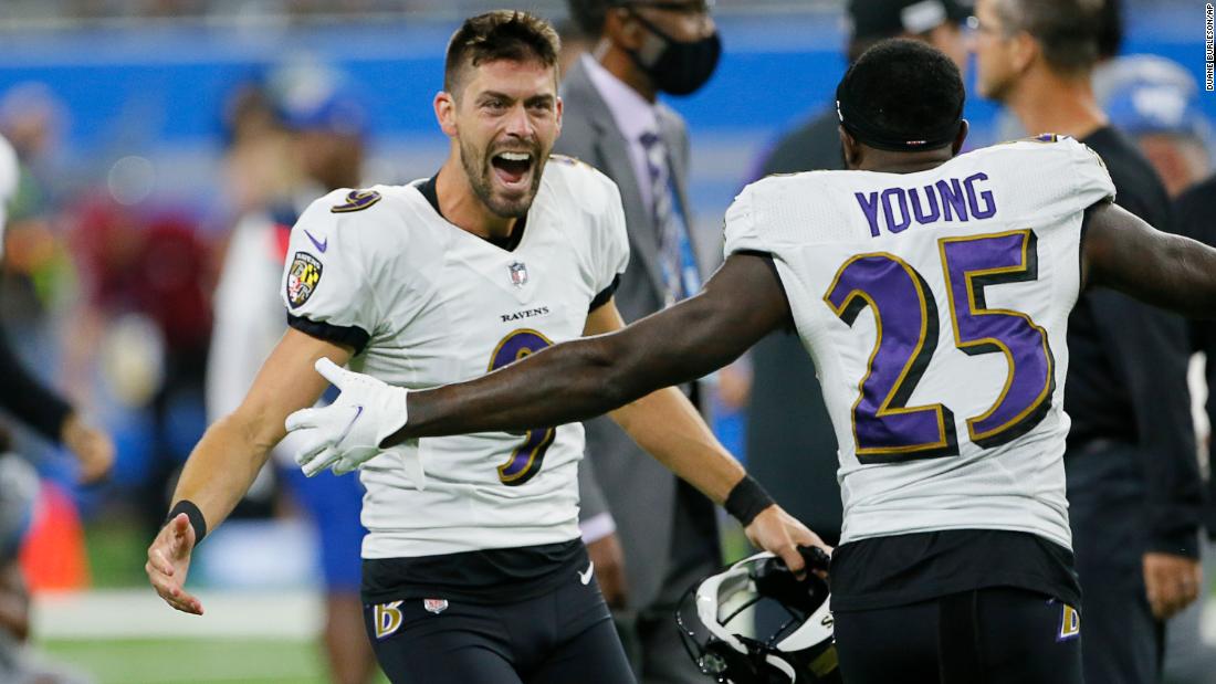 Baltimore Ravens' Justin Tucker sets NFL-record with monstrous 66-yard game-winning field goal