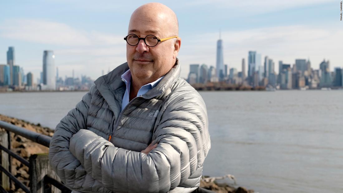 To a sobriety sherpa from your friend Andrew Zimmern