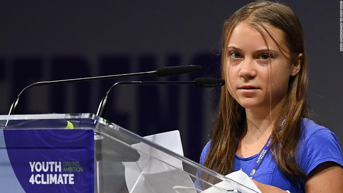 Greta Thunberg roasts world leaders for being 'blah, blah, blah' on climate action