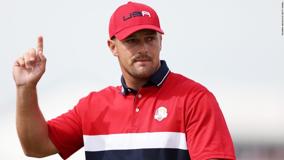 Two days after Ryder Cup win, Bryson DeChambeau hits massive 412-yard drive in long drive contest