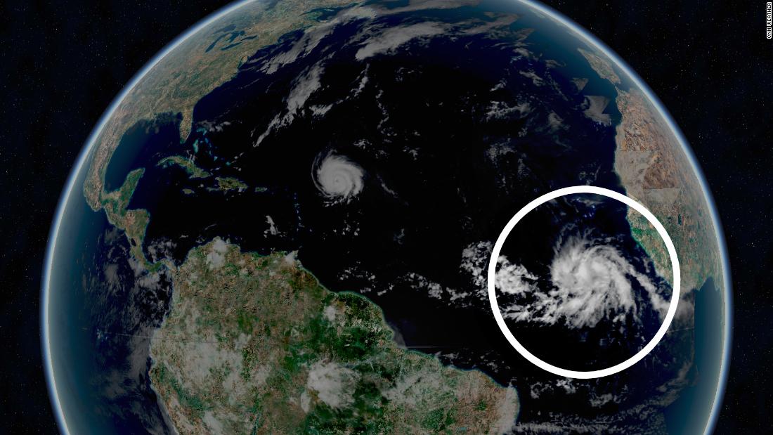 Tropical depression in Atlantic on verge of being named Victor