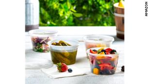GladWare Soup & Salad Food Storage Containers for Everyday Use, Medium  Rectangle Containers for Food Storage
