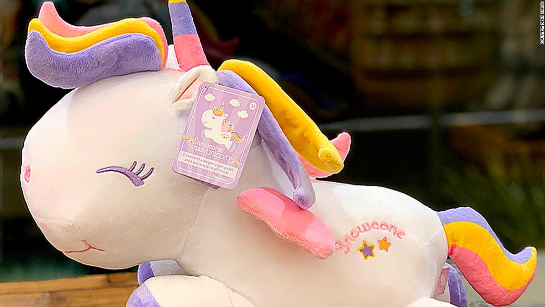 Happy unicorn stuffed animal online