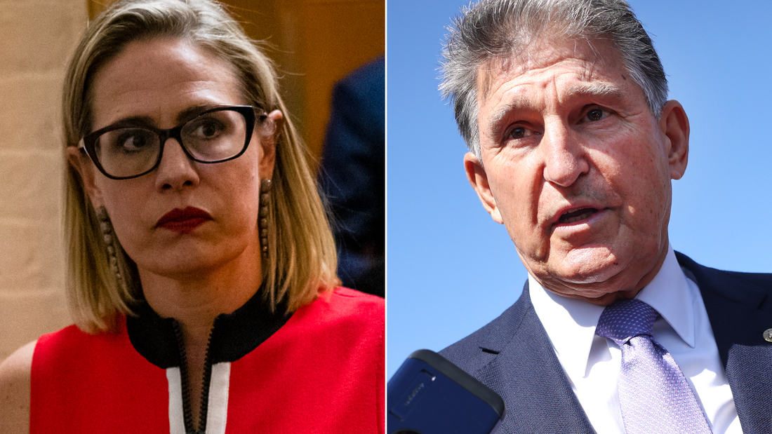 'The power of two': How Manchin and Sinema are blocking a new Democratic consensus