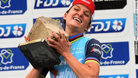 &quot;Women&#39;s cycling is at this turning point, and today is part of history,&quot; said Lizzie Deignan after winning the inaugural Paris Roubaix Femmes.