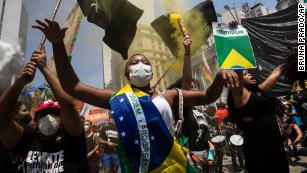 Thousands protest across Brazil calling for President Bolsonaro's  impeachment