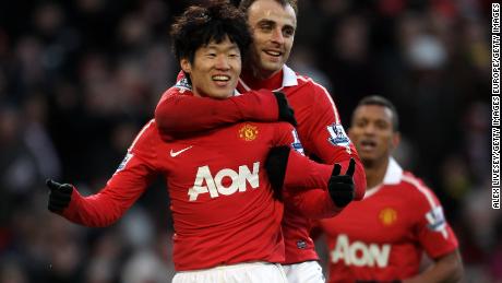 The South Korean is still adored by Manchester United fans. 