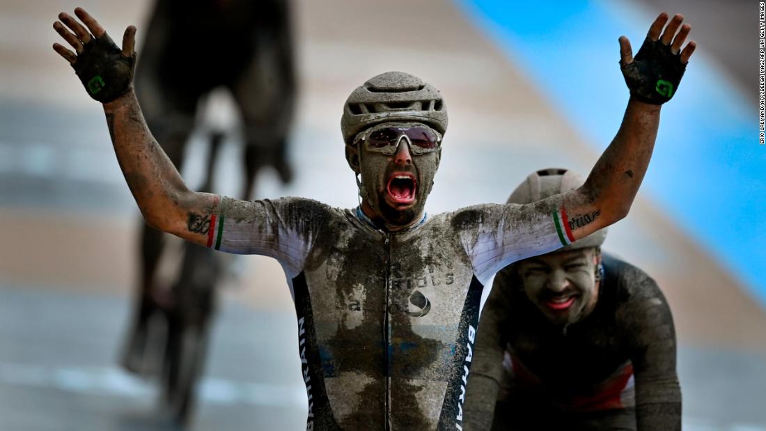 Italian Sonny Colbrelli wins epic Paris-Roubaix classic