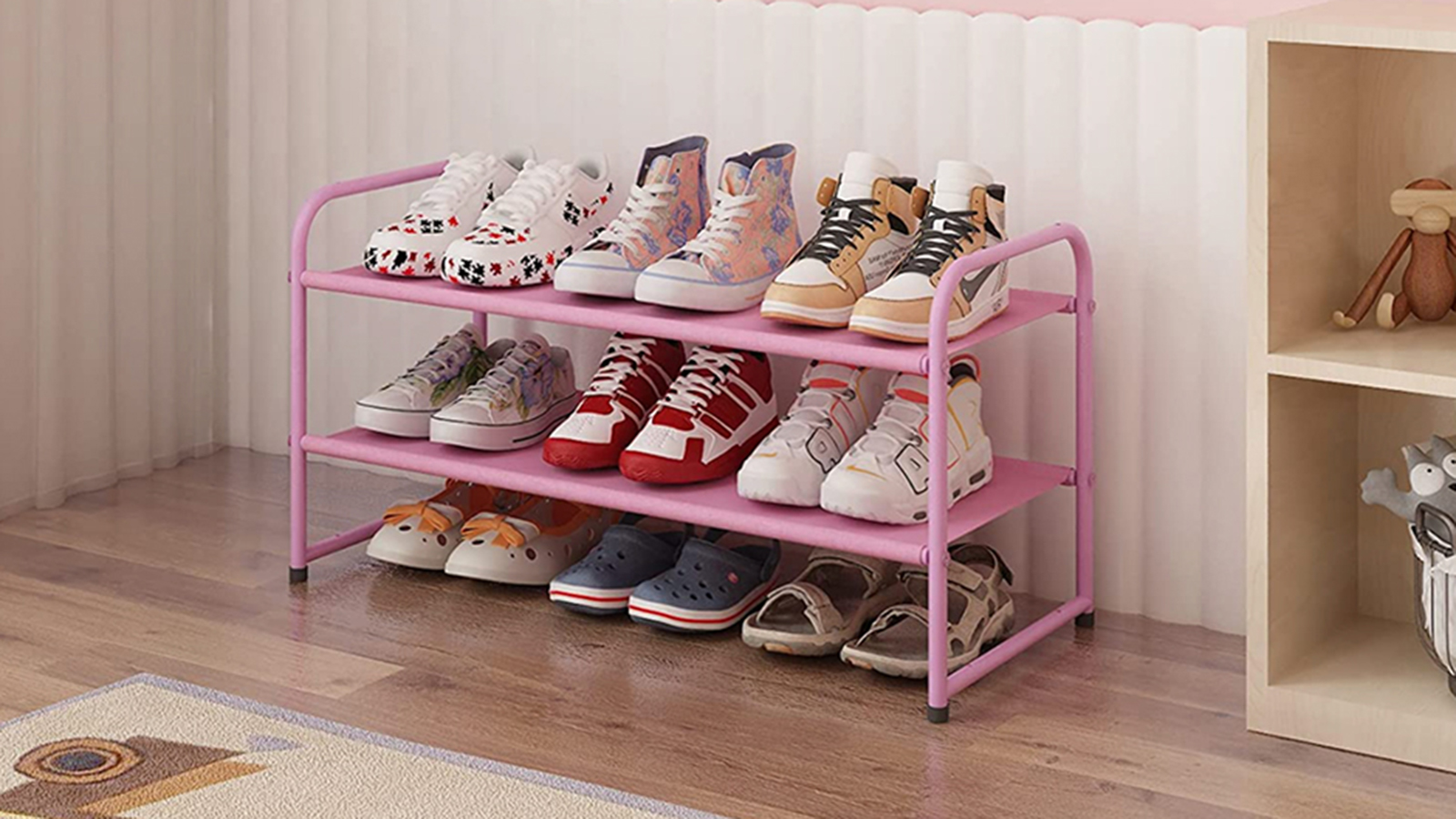 12 Pairs Shoes Storage Organizer Holder Container Under Bed Closet Box Bag US