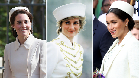 How Kate and Meghan pay tribute to Princess Diana through their wardrobes