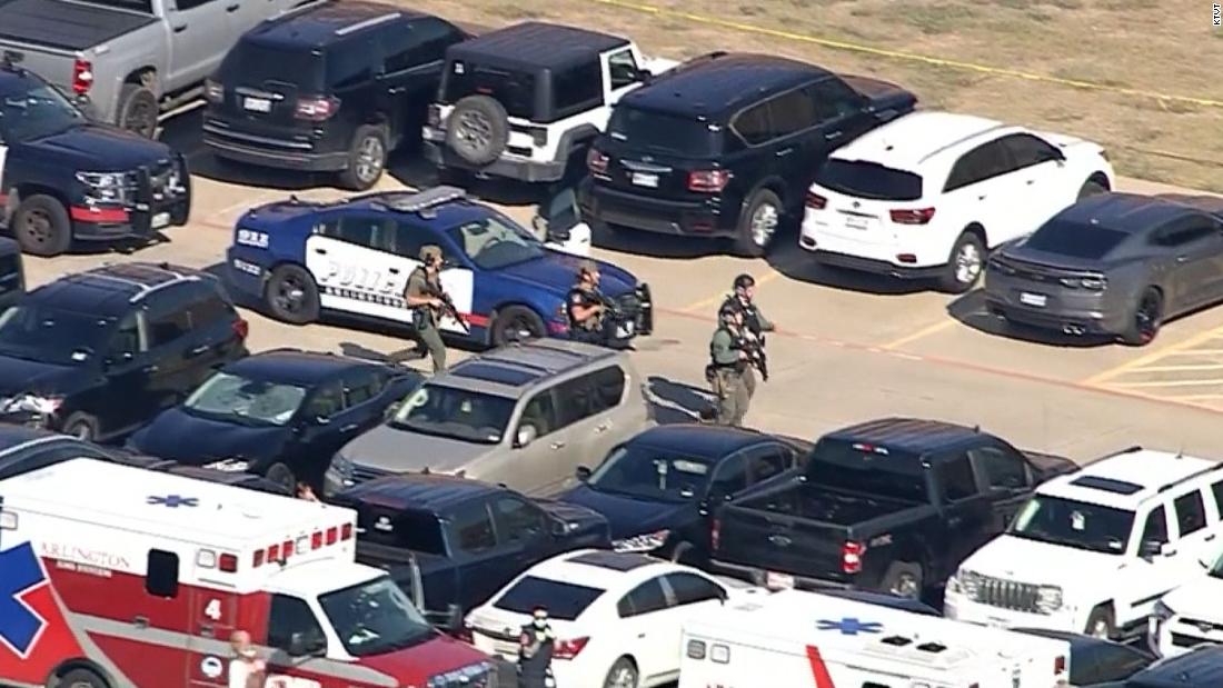 Police and the FBI are responding to an active shooter situation at Timberview High School in Arlington, Texas