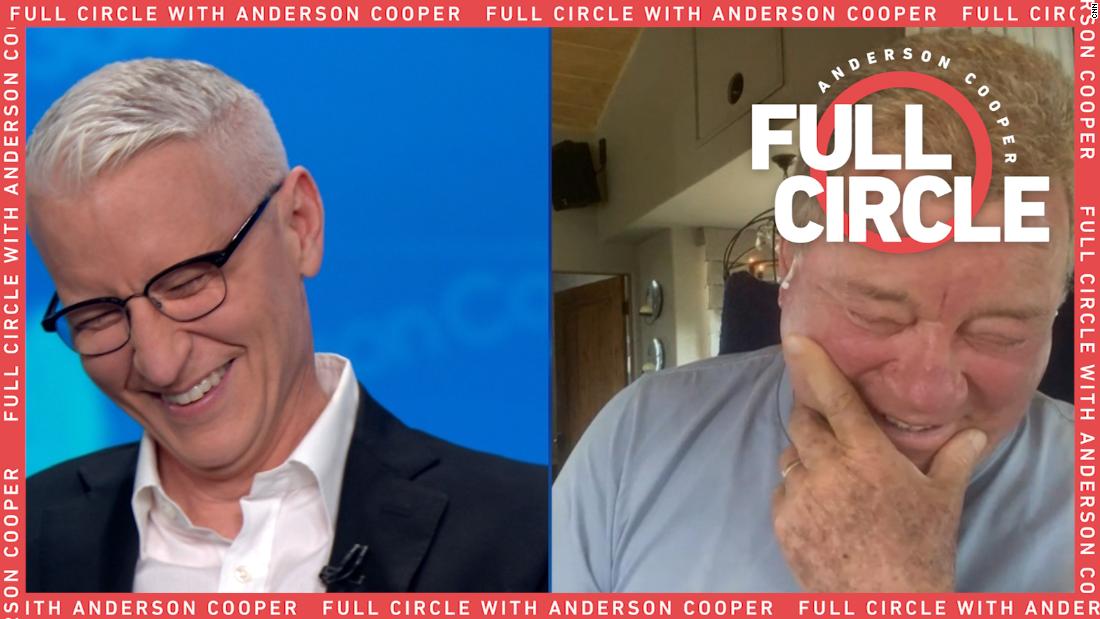 Watch William Shatner crack up Anderson Cooper