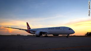 Qantas repatriation flight sets aviation record