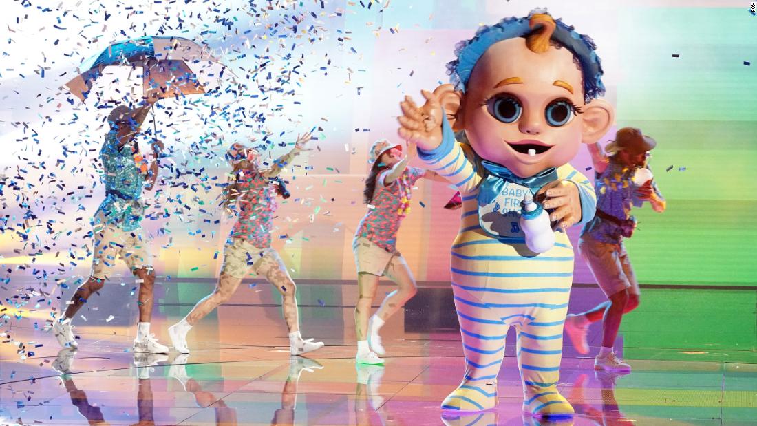 'The Masked Singer' unmasks Baby and the judges are shocked
