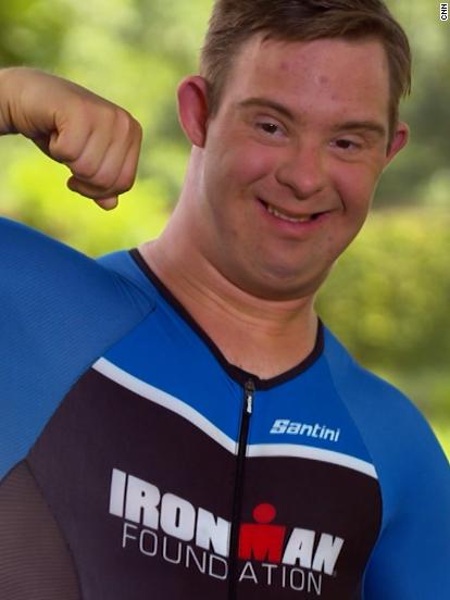 The first IRONMAN with Down syndrome turns his winning moment into a ...