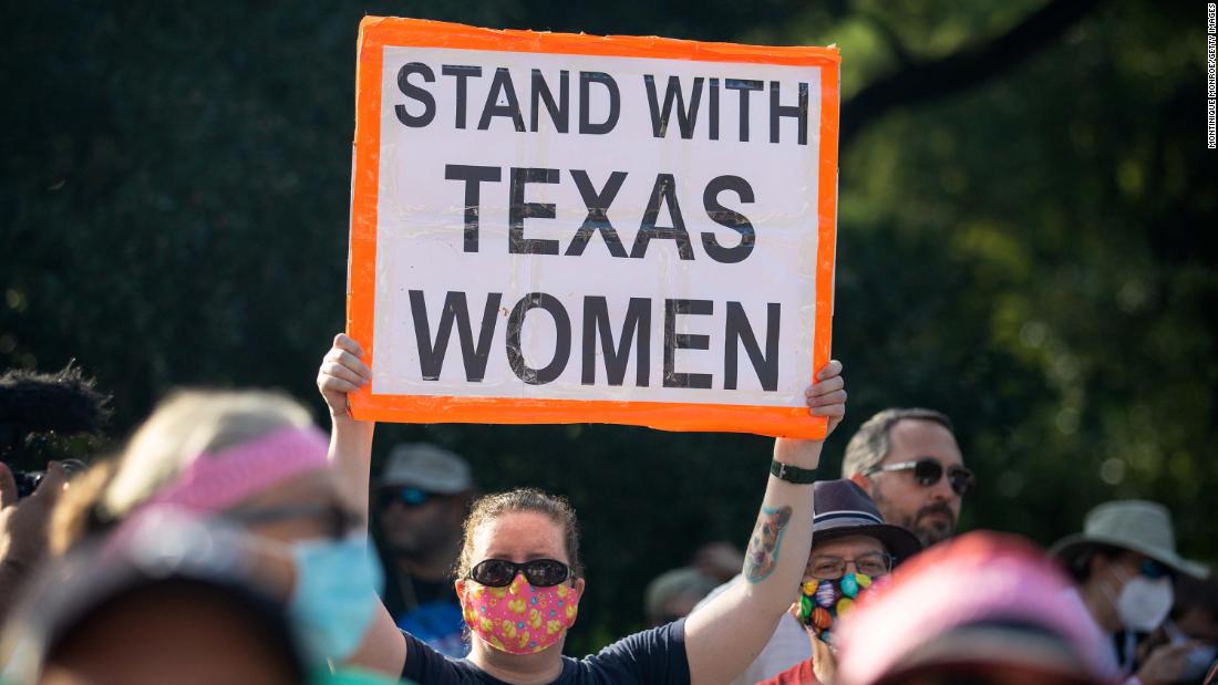 Justice Department says it will ask Supreme Court to block Texas' 6-week abortion ban