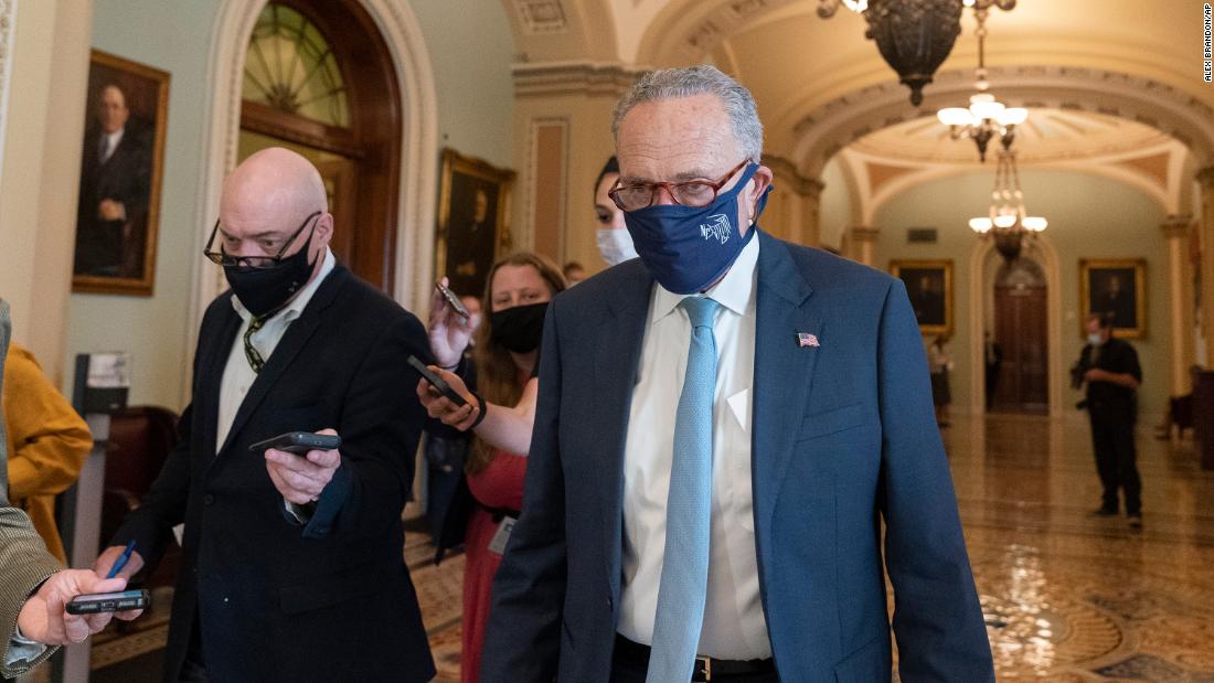 Republicans need 10 members to join Democrats to break the filibuster in the first vote that's happening now