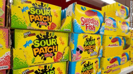 Food makers are telling grocery stores and their distributors they will have limits on products such as Sour Patch Kids and Swedish Fish in the coming months due to a host of labor and supply chain pressures. 