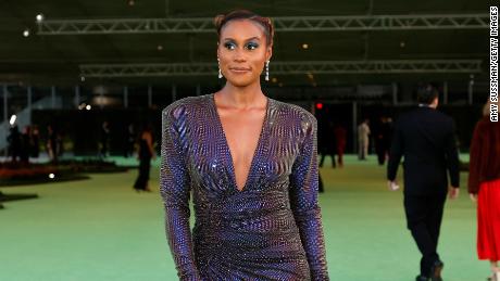 Issa Rae attends the Academy Museum of Motion Pictures opening gala in Los Angeles on September 25, 2021. 