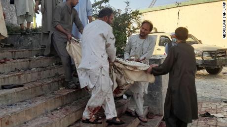 A suicide bomber was responsible for the explosion in Kunduz.