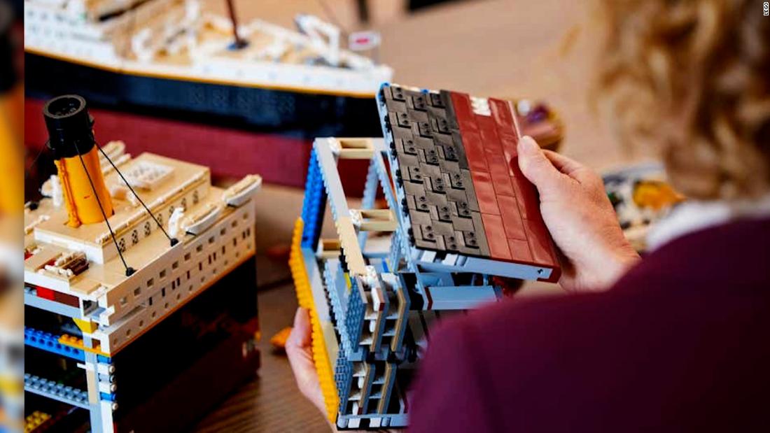 Lego Lanza Su Set M S Grande Un Modelo A Escala Del Titanic Cnn Video