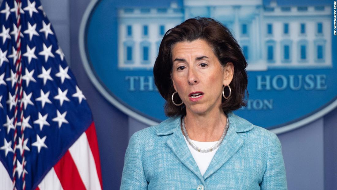 Commerce Secretary Gina Raimondo is the designated survivor for Biden’s State of the Union